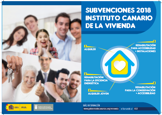 gobcan diptico ayudas vivienda 2018
