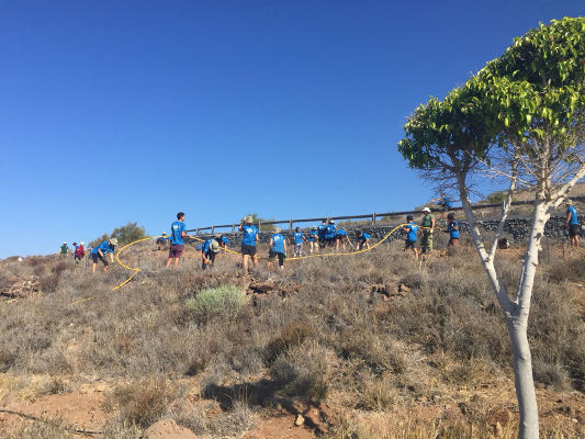 la gomera actividades medioambientales 2018