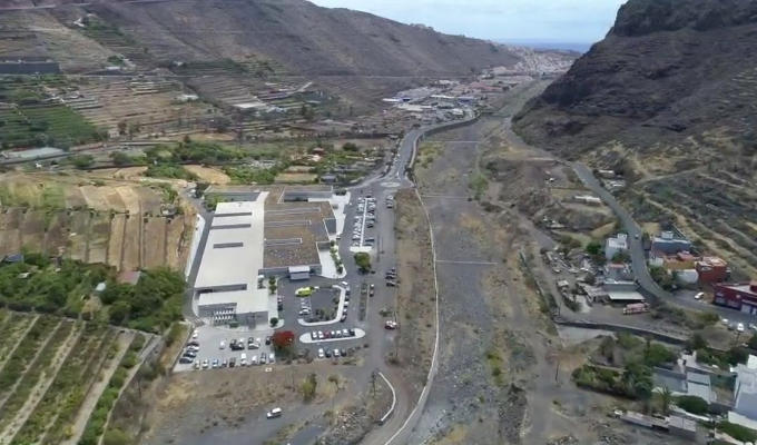 la gomera Espacio de aparcamientos del Hospital Ntra. Sra. de Guadalupe 2018