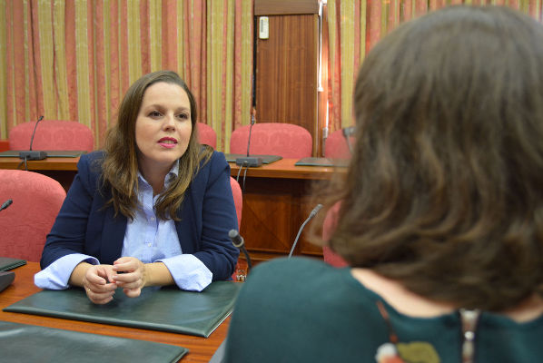 La Palma Laura Paz Consejera de Empleo y Transportes 2018