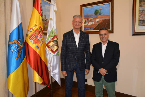 la orotava alcalde Francisco Linares y Juan Dóniz 2018