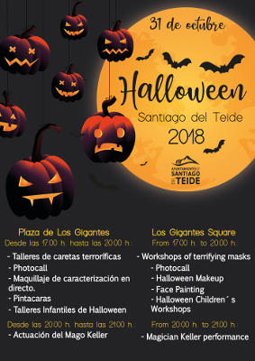 santiago teide halloween 2018