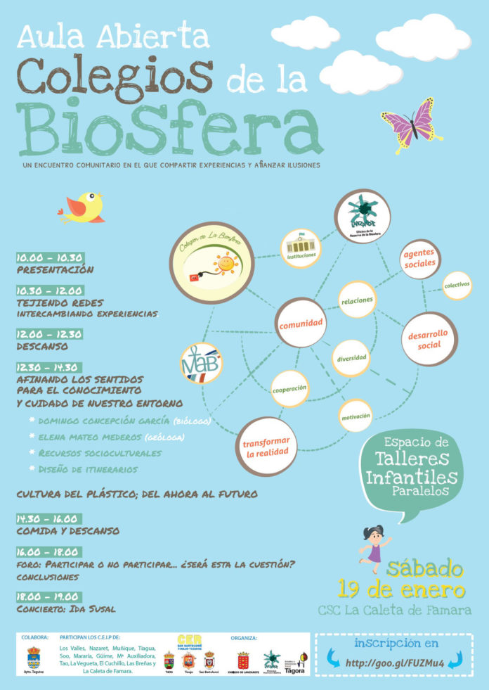 lanzarote Aula Abierta Colegios de la Biosfera 2019