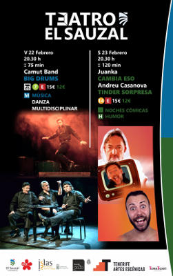 el sauzal Big Drums y Noche cómica 2019