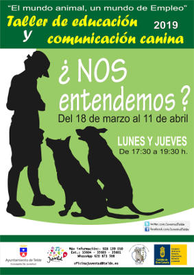 telde TALLER EDUCACIÓN CANINA 2019