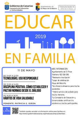El Pinar-Educar en familia 2019
