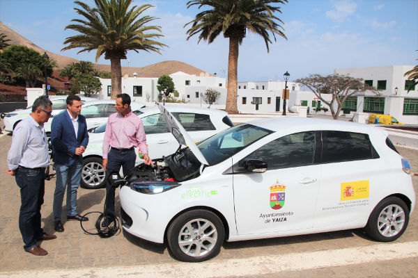 yaiza coches oficiales elec tricos 2019
