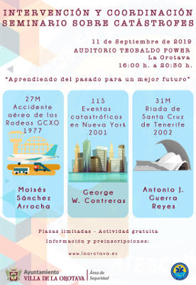 la orotava congreso catastrofes 2019