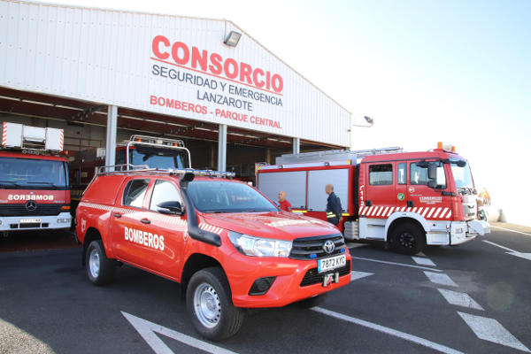 lanzarote mas vehiculos emergencias 2019
