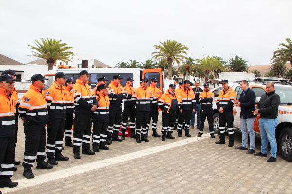 yaiza proteccion civil 2019