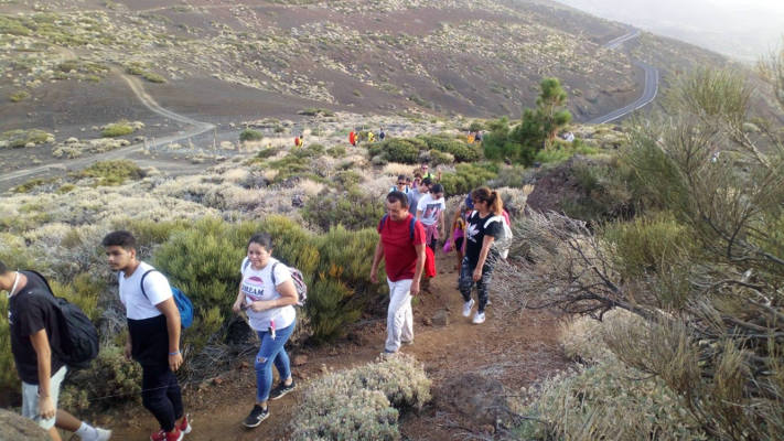 candelaria Ruta anterior al Teide 2019