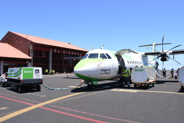 el hierro aeropuerto binter 2019