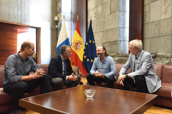 gobcan presidente con fundacion vicente ferrer 2019