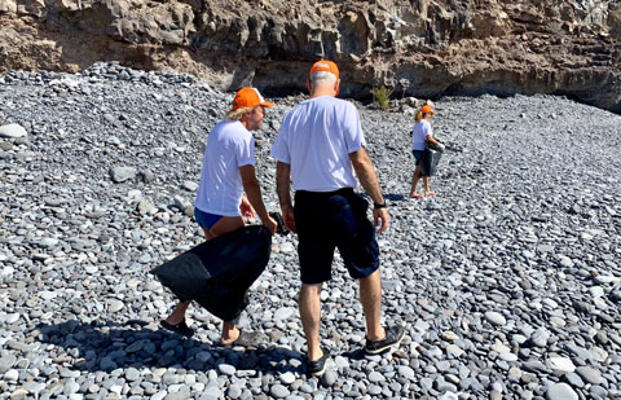 la gomera limpieza de playas 2019