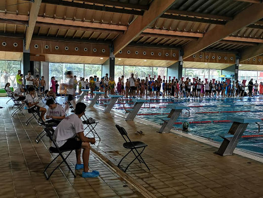 la laguna Encuentro Natación Fiestas del Cristo 2019