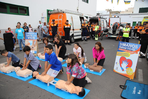 lanzarote Exposición servicios de emergencias 2019