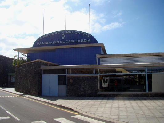 santiago teide Fachada del complejo deportivo 2019