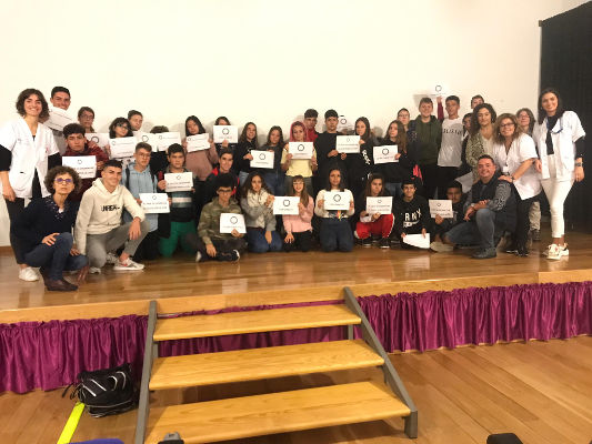 Los realejos Día Mundial de la Diabetes en el IES Mencey Bencomo 2019