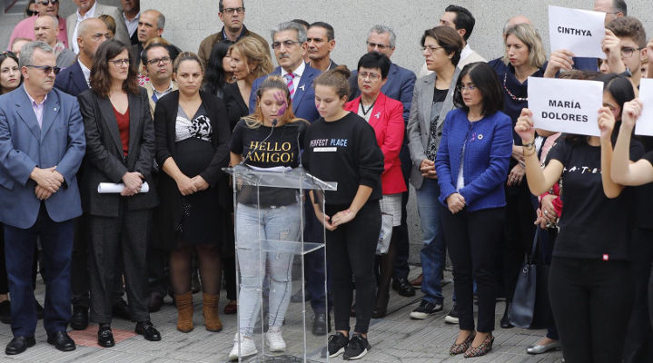 gobcan homenaje a las mujeres asesinadas por violencia machista 2019 El Gobierno de Canarias muestra su rechazo ante un nuevo feminicidio