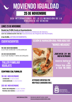 guia isora Moviendo Igualdad 2019