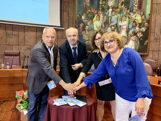 la gomera Matasellado del nuevo sello del Silbo Gomero 2019