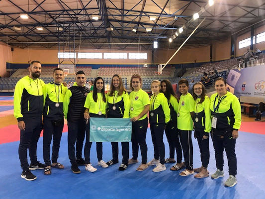 la laguna escuela TKD Open I. Gran Canaria 2019