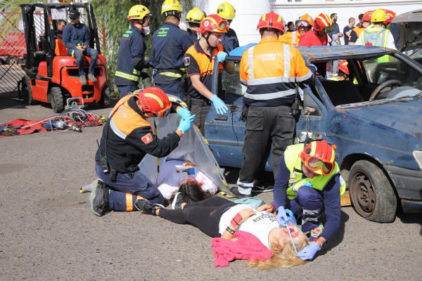lanzarote Simulacro Accidente de Tráfico 2019
