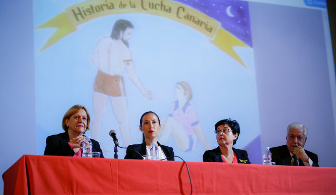 sc tenerife LIBRO LUCHA CANARIA 2019