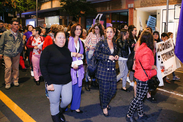 sc tenerife manifestacion dia internacional vilencia genero 2019