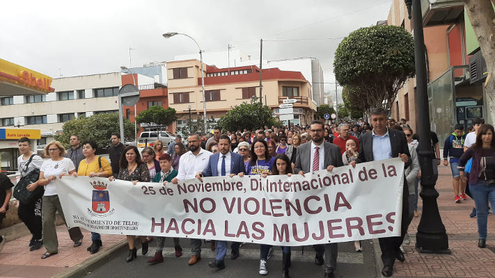telde marcha contra la violencia genero 2019