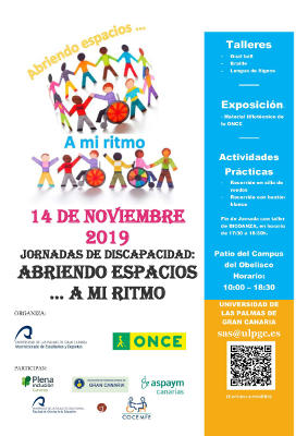 ulpgc jornadas discapacidad 2019