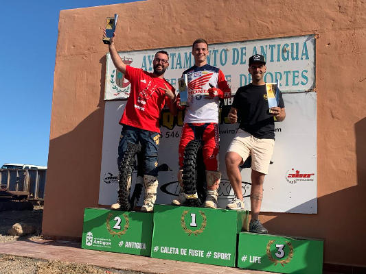 antigua Bruno Darias Capeon de Canarias de Motocross 2019