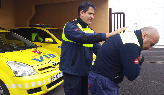 gobcan suc Con el torso hacia delante comenzar con 5 golpes en la espalda 2019