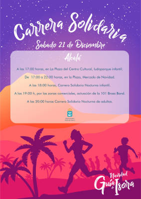 guia isora Cartel Carrera Solidaria 2019