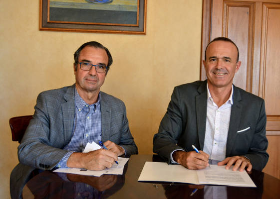 la palma Firma Convenio Federación Canaria de Vela 2019