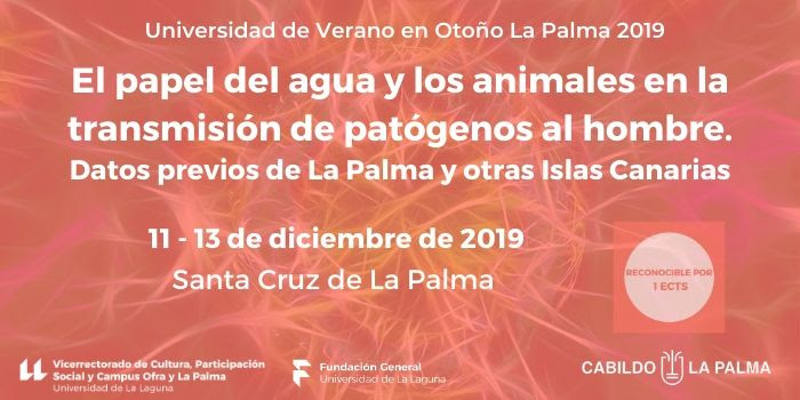 la palma banner curso ULL agentes patógenos 2019