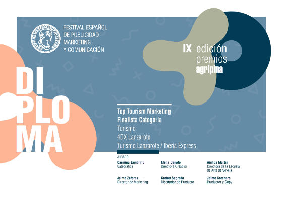lanzarote premio agripina publicidad 2019