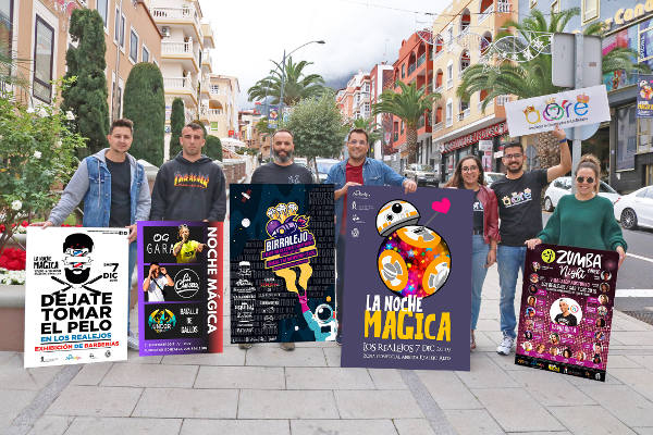 los realejos La Noche Mágica 2019