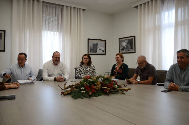 tenerife Reunión alcaldesa Candelaria Enrique Arriaga 2019