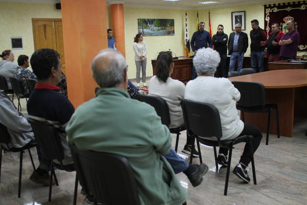 antigua recepcion a nuevos trabajadores 2020