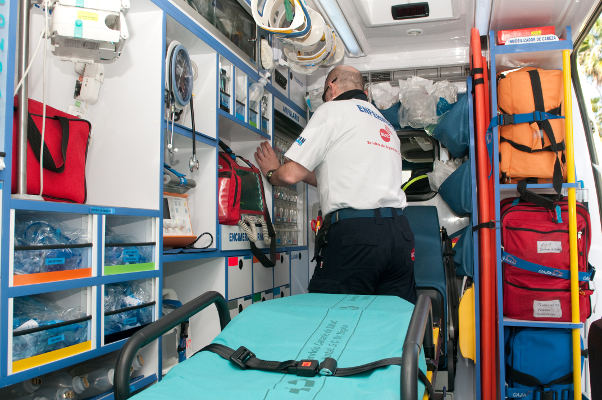 gobcan Ambulancia sanitarizada del SUC 2020