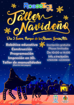 la palma Taller robótica navideño 2020.
