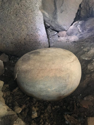 la palma Vasija hallada en la Caldera de Taburiente 2020