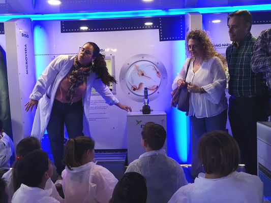 los realejos Guagua itinerante fondos marinos Fundación DISA 2020