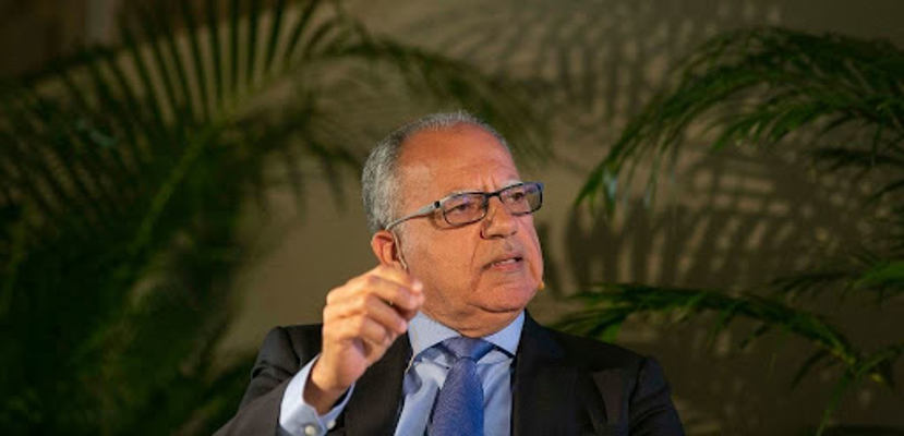 Casimiro Curbelo presidente del Cabildo de La Gomera La suspensión de las conexiónes aéreas, clave para Casimiro Curbelo