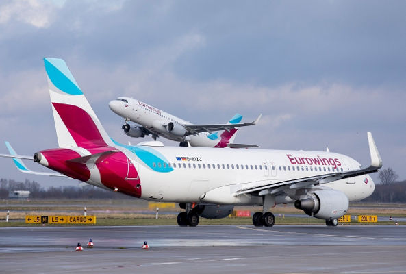 la palma Eurowings aviones 2020