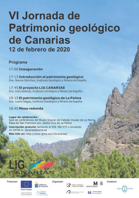 la palma VI jornadas patrimonio geologico 2020