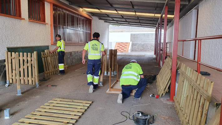 santiago teide nueva zona juegos infantil 2020