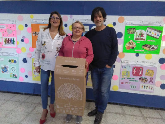 telde reciclaje material escritura 2020