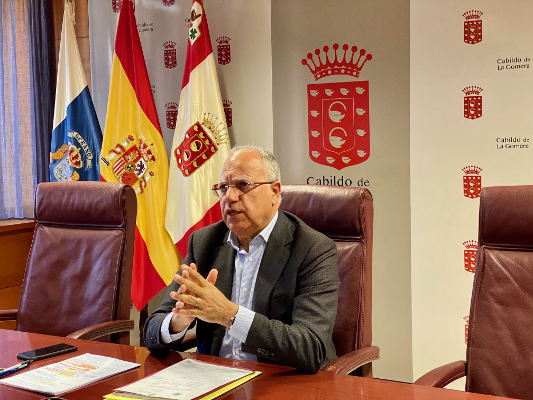 la gomera Casimiro Curbelo solicita adelantar recursos 2020 Incertidumbre con lo que va a pasar, por Casimiro Curbelo